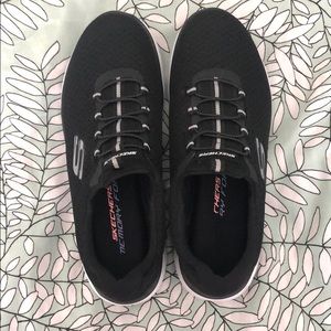 black memory foam sketchers